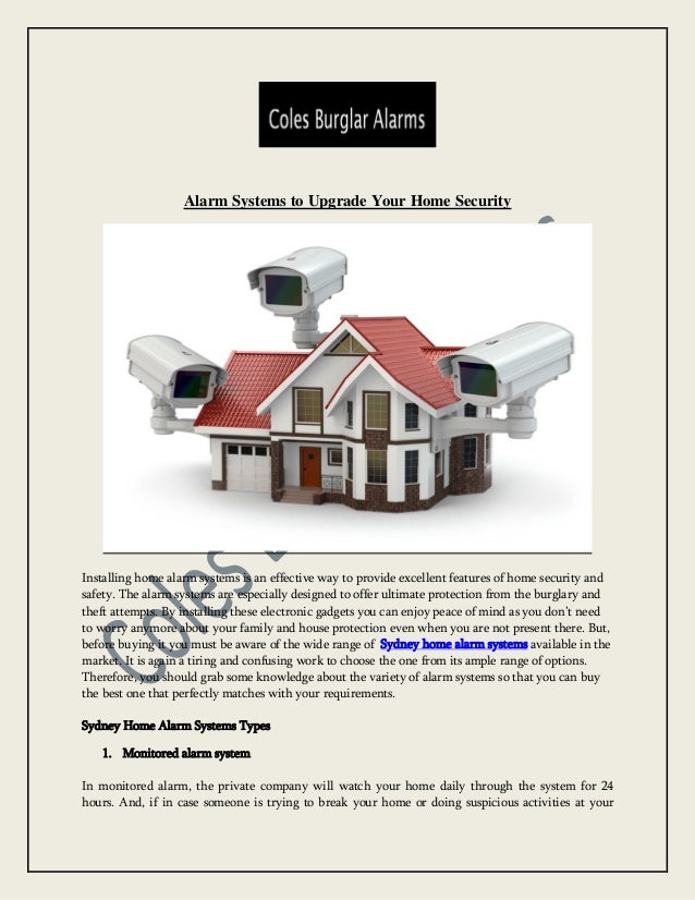 Upgrade your home alarm system - Chubb Home Security
