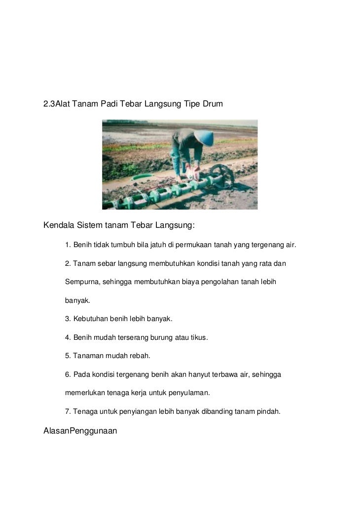Alat Alat Mekanisasi Pertanian Alat Alat Mekanisasi Pertanian