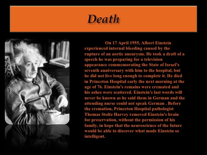 Einstein essay