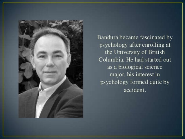 albert bandura theory essay albert bandura's social learning theory, which is also referred to as observational learning, is the idea that people had the ability to learn information and behaviors by watching others bandura discovered that there were three basic models of observational learning: a live model, where an. albert bandura theory essay albert bandura's social learning theory, which is also referred to as observational learning, is the idea that people had the ability to learn information and behaviors by watching others bandura discovered that there were three basic models of observational learning: a live model, where an.