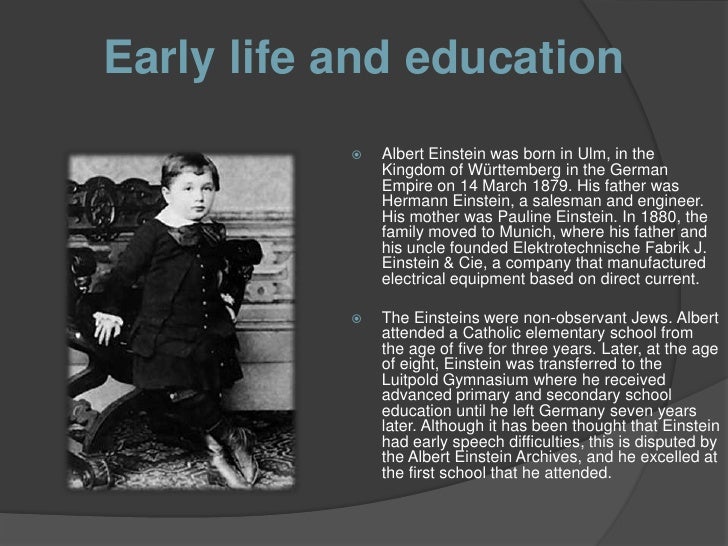 Essay About Einstein