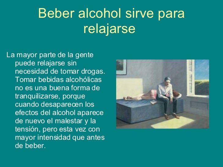 Los versos al marido sobre el alcohol