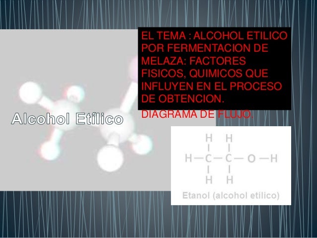Alcohol etílico Alcohol etílico