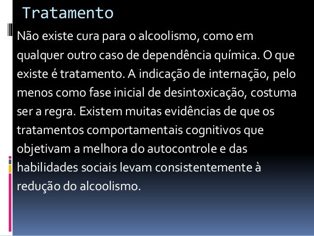 Dependência alcoólica registro clínico