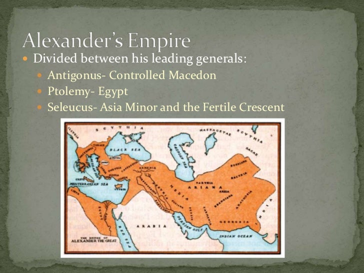 Alexander the Great and the Spread of Hellenistic Culture