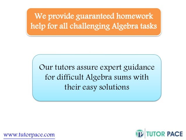 algebra 2 math homework help