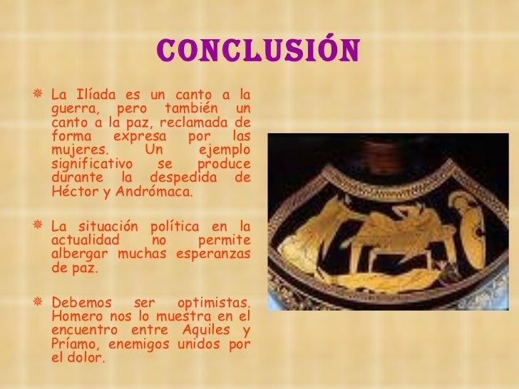 Conclusion De La Iliada De Homero