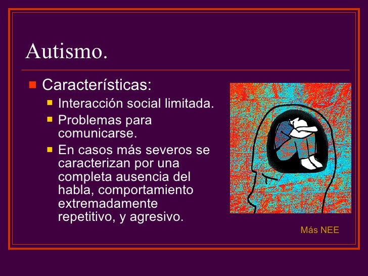 Algunas Necesidades Educativas Especiales