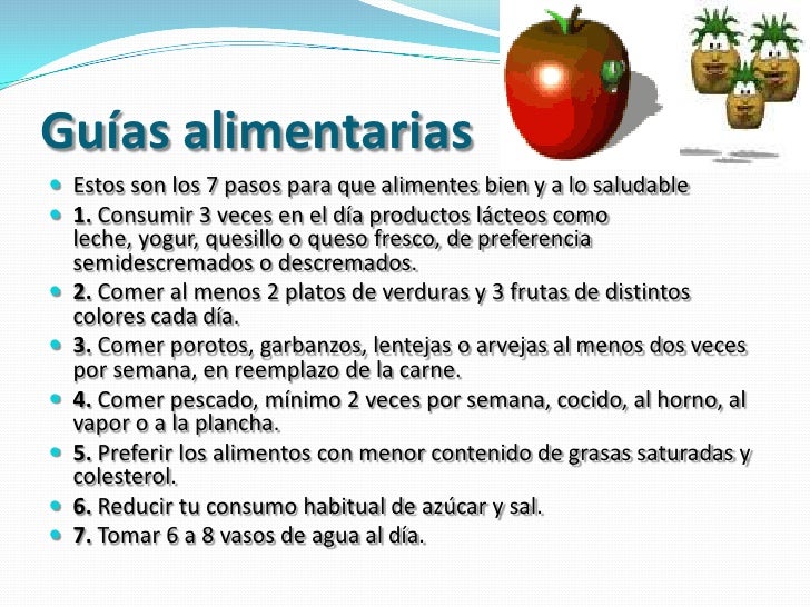 Dieta Saludable Happy Learning