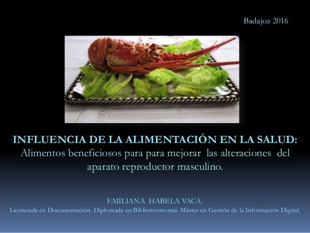 Influencia de la alimentación en la salud. Influencia de la alimentación en la salud.