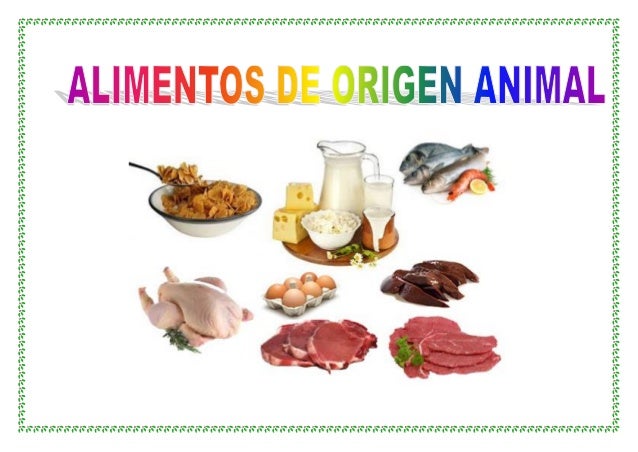 ALIMENTOS DE ORIGEN ANIMAL. LEGUMBRES Y CEREALES ALIMENTOS DE ORIGEN ANIMAL. LEGUMBRES Y CEREALES