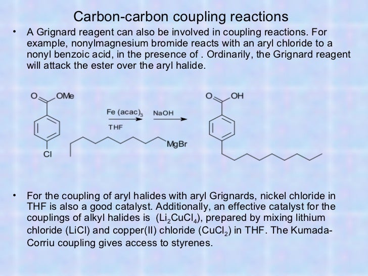 Al kyl grignard reactions