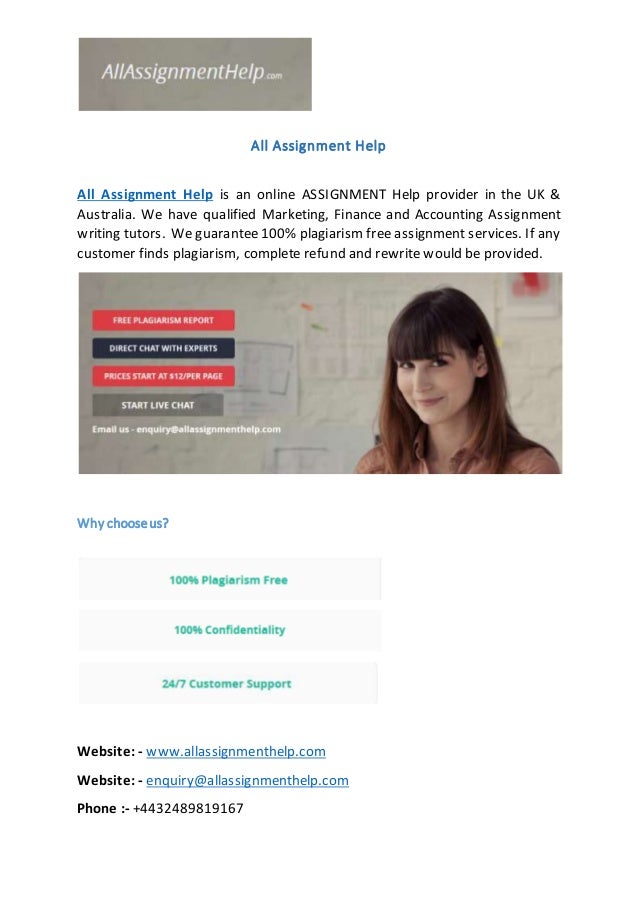 All assignment help