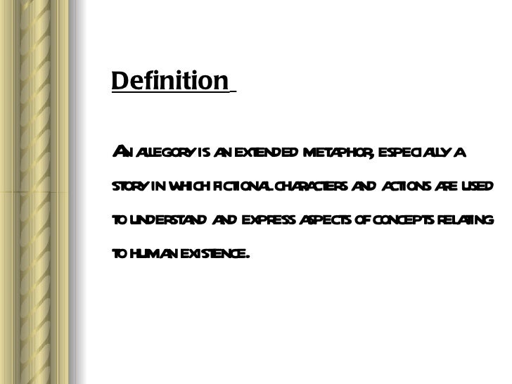 Allegory