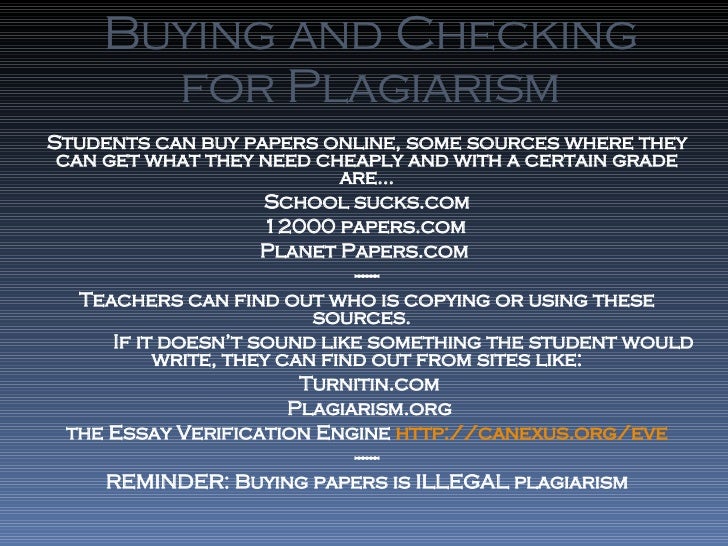 how to check if my essay is plagiarized