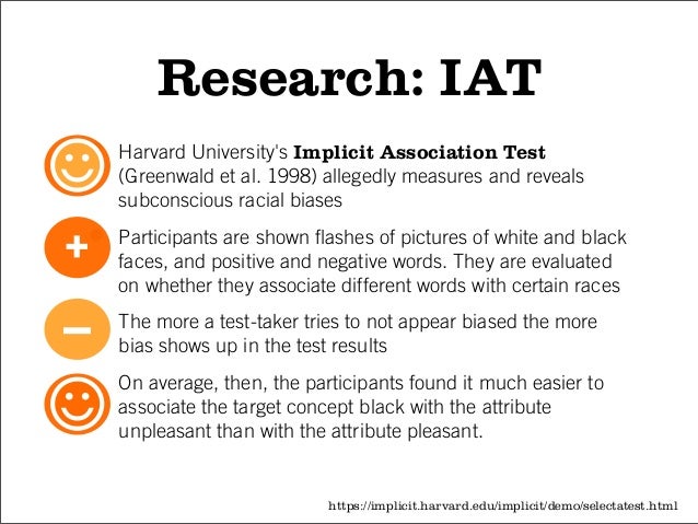 the revelation of the race based implicit association test the revelation of the race based implicit association test