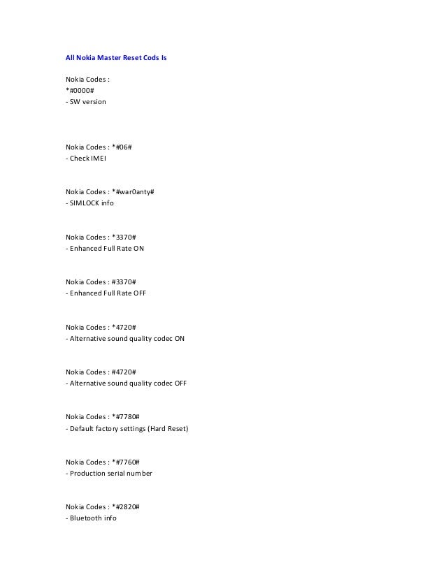 Free nokia unlock code generator picture