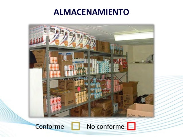 Almacenamiento en servicios de alimentación