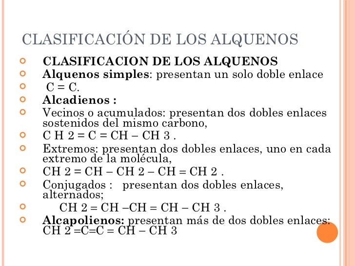 Resultado de imagen para alquenos
