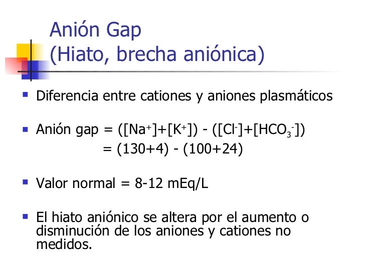 Alteraciones Del Equilibrio Acido Base