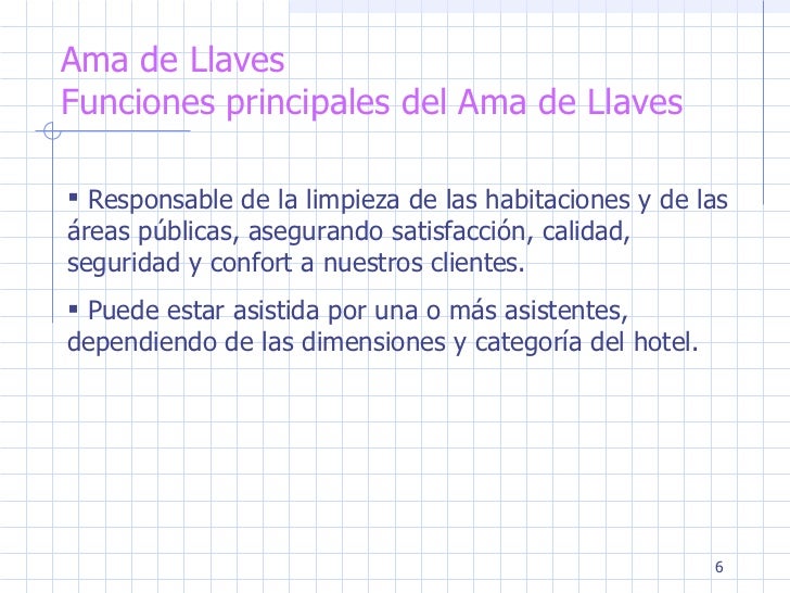 AMA DE LLAVES
