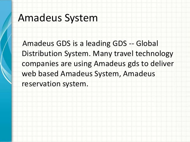 Amadeus Airline Reservation System Training