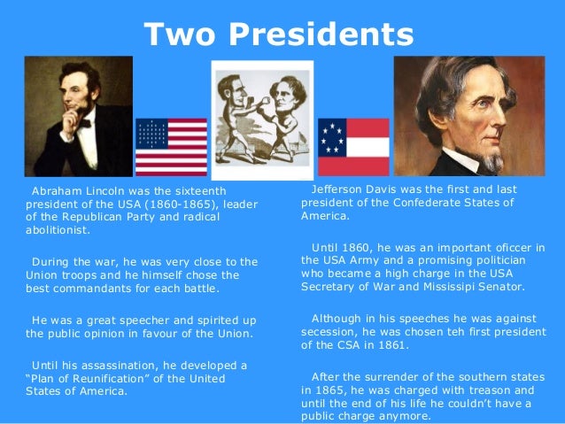 a comparison of abraham lincoln and jefferson davis a comparison of abraham lincoln and jefferson davis
