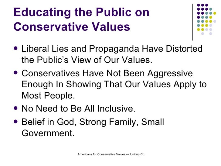 Americans For Conservative Values