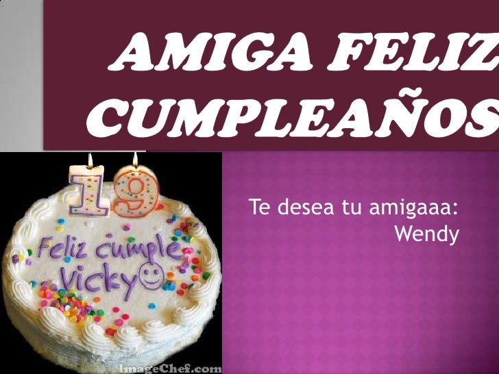Feliz Cumpleaños Amiga Melissa