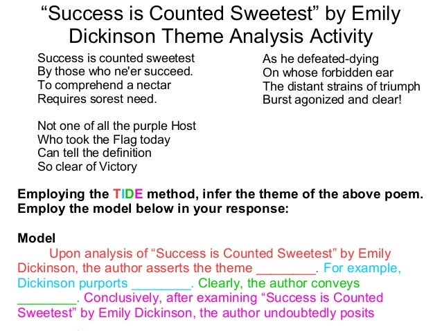 an analysis of the three themes that intertwines throughout emily dickinsons poems an analysis of the three themes that intertwines throughout emily dickinsons poems