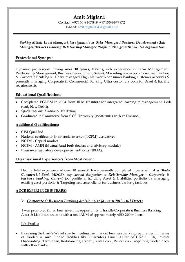 Sample resume with professional certificate delivery