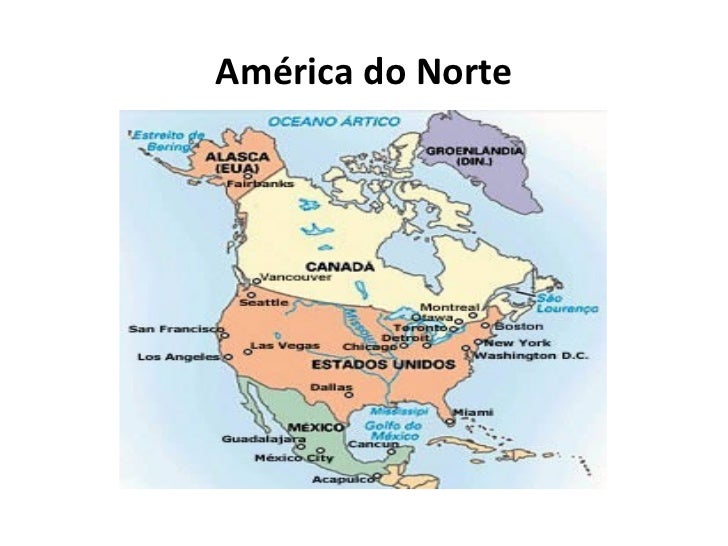 Quais São Os Paises Da America Do Norte