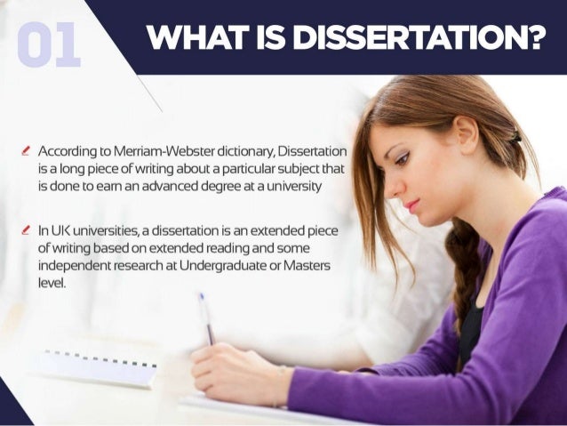 Dissertation Webster Dictionary