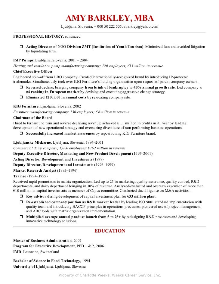 Resume kids club attendant