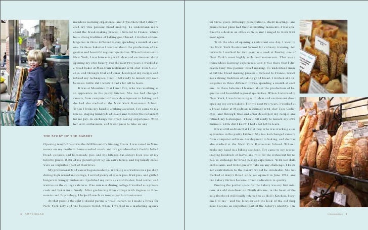 amys bread case study This is a case that illustrates the management challenges facing many small businesses in a developing economy like nigeria the manager and owner is at the point of considering expansion. amys bread case study This is a case that illustrates the management challenges facing many small businesses in a developing economy like nigeria the manager and owner is at the point of considering expansion.