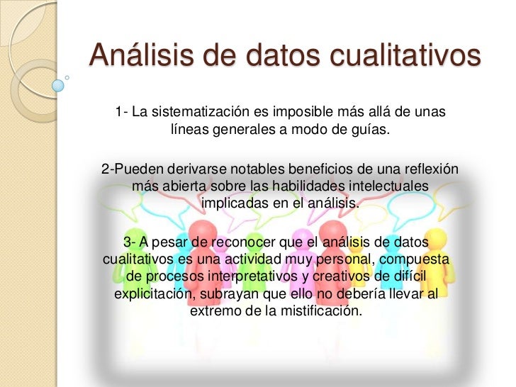 Analisis de datos cualitativos