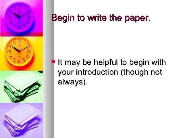 How To Write A Literary Analysis Paper