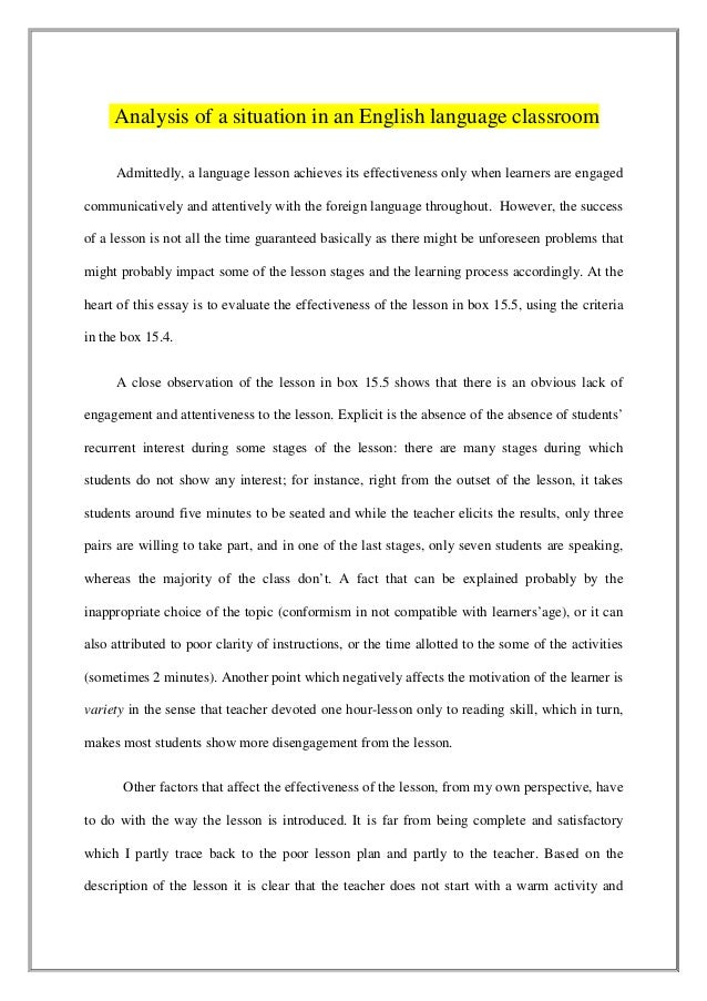 situation of english language teaching Current english language teaching situation in india language is seen as mans most important gift it is the basics of all creative thought without language, there will be no progress, no. situation of english language teaching Current english language teaching situation in india language is seen as mans most important gift it is the basics of all creative thought without language, there will be no progress, no.