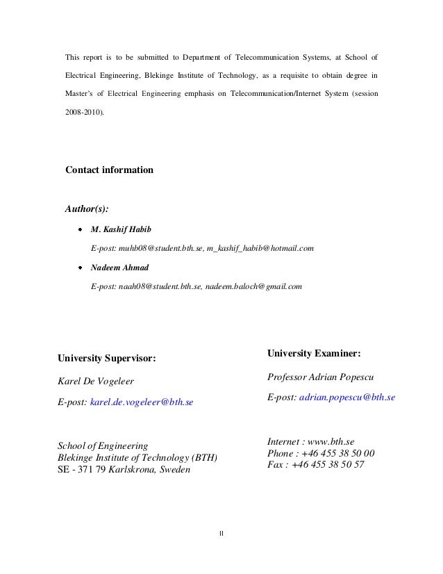 Thesis network security