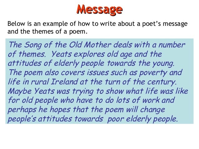 Poets Analysis 23