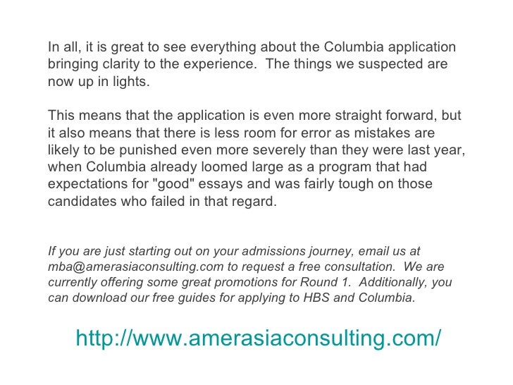 MBA Essay Examples and top ranked Business School program