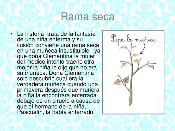 La Rama Seca Del Cerezo Resumen