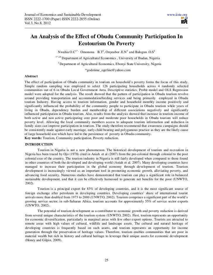 Thesis on community participation in education