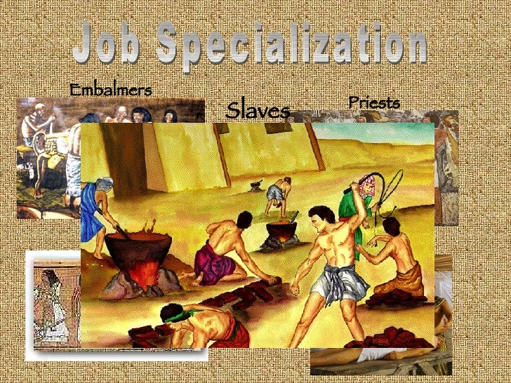 Ancient greece job specialization