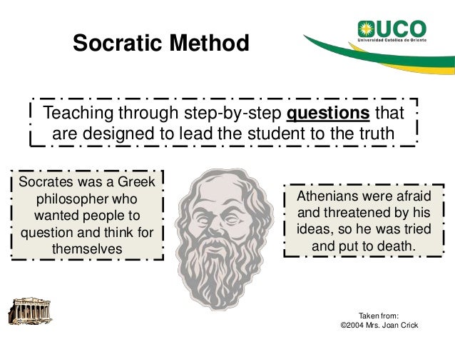 socratic method 2 essay Get access to socratic method essays only from anti essays listed results 1 - 30 get studying today and get the grades you want only at antiessayscom. socratic method 2 essay Get access to socratic method essays only from anti essays listed results 1 - 30 get studying today and get the grades you want only at antiessayscom.