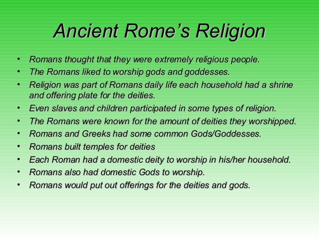 ancient rome religion essay ancient rome religion essay