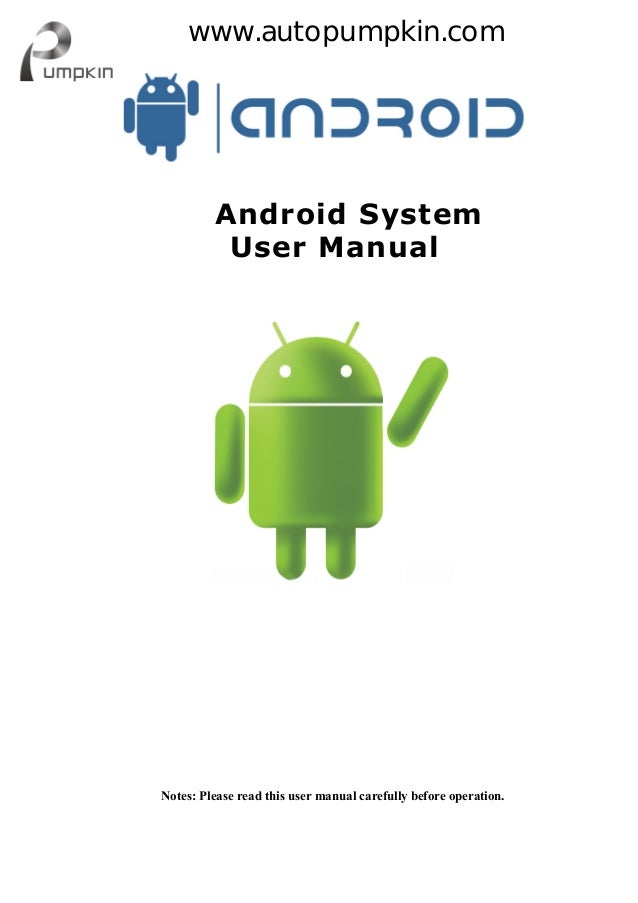 Android 4.2 Car Stereo Instructions Use Manual