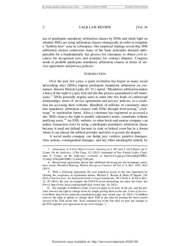 mandatory arbitration of students dispute clause Are mandatory mediation clauses enforceable binding arbitration because the process dispute resolution clauses that incorporate both mediation. mandatory arbitration of students dispute clause Are mandatory mediation clauses enforceable binding arbitration because the process dispute resolution clauses that incorporate both mediation.