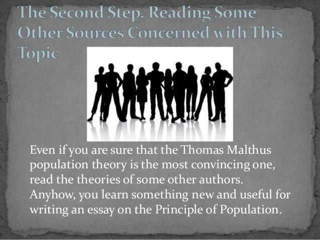 an essay on the principle of population an essay on the principle of population