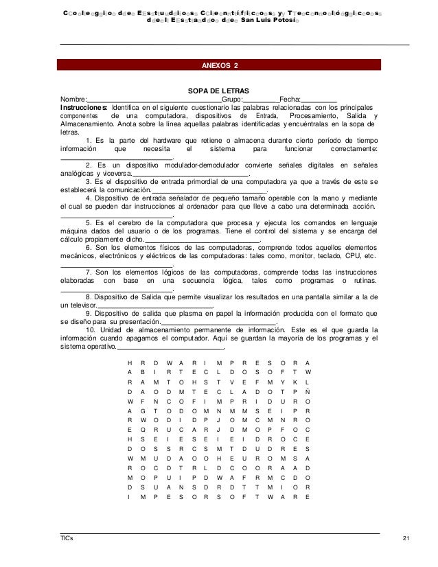 LECTURAS ACTIVIDADES lecturas actividades: